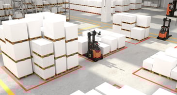 What are automated guided vehicles (AGVs) and where do they work best?