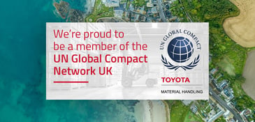 Toyota Material Handling UK becomes member of UN Global Compact