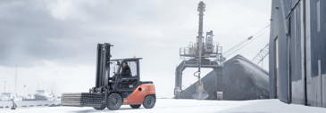 Preparing your forklift for winter weather conditions