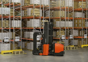 VNA trucks help maximise warehouse space utilisation without expanding