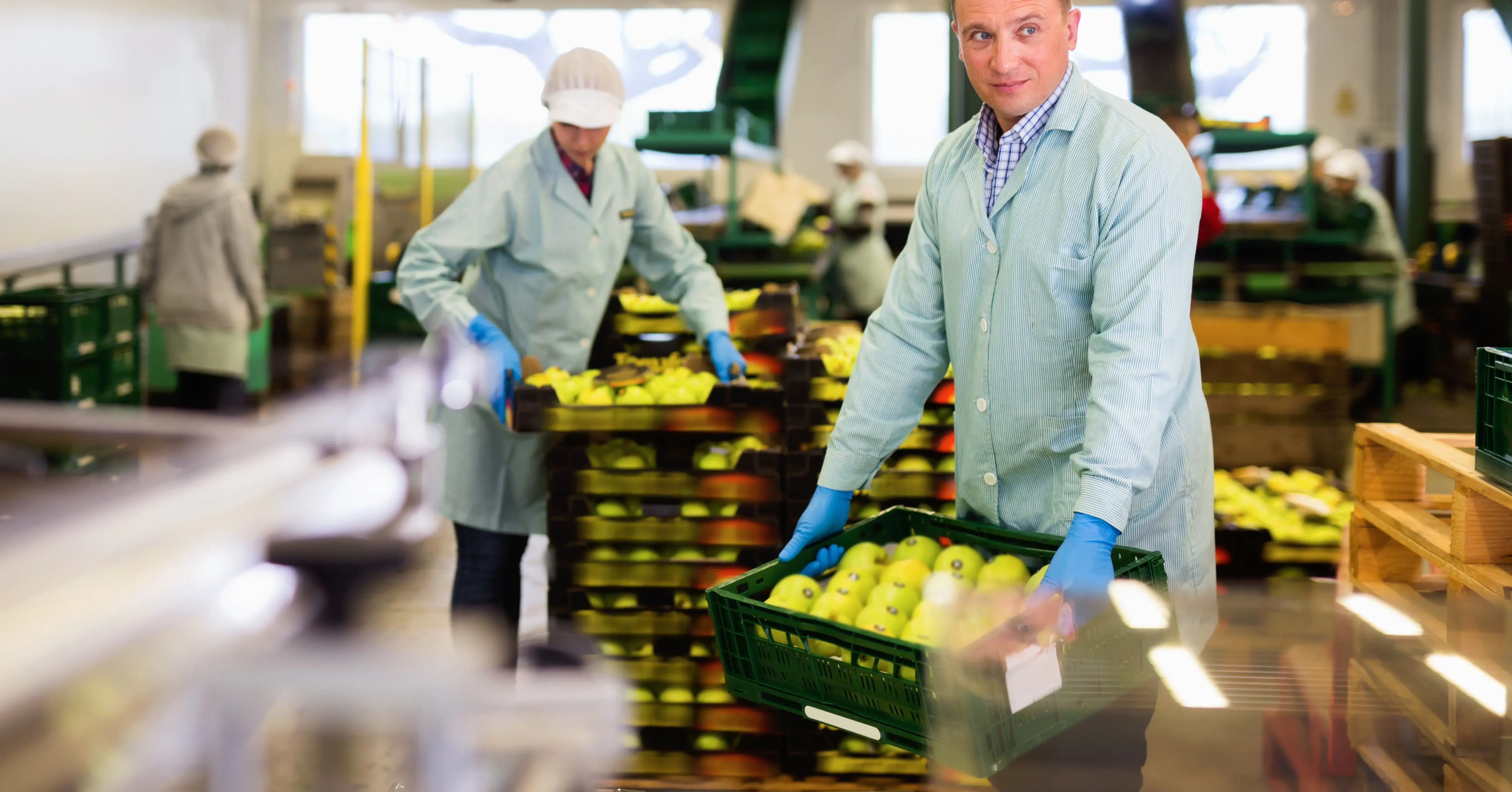 How to implement lean production in a supermarket warehouse